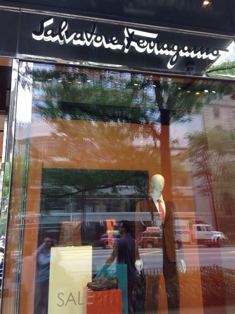 Ferragamo in 645 North Michigan Avenue Chicago, IL .